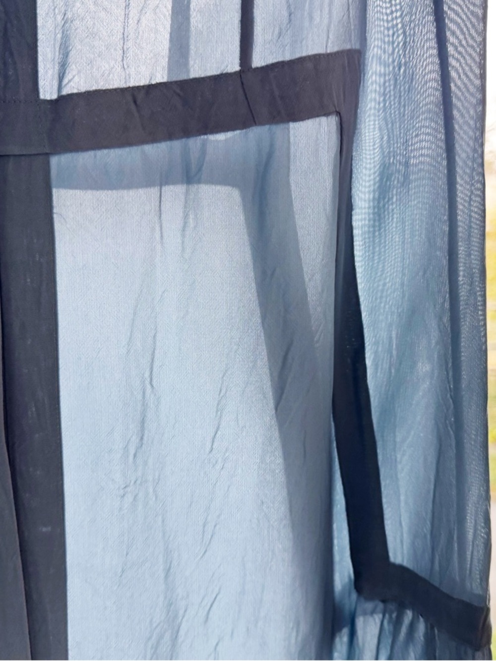 Marni Blue Asymmetric Creased Viscose Dress - Picture 13 of 17